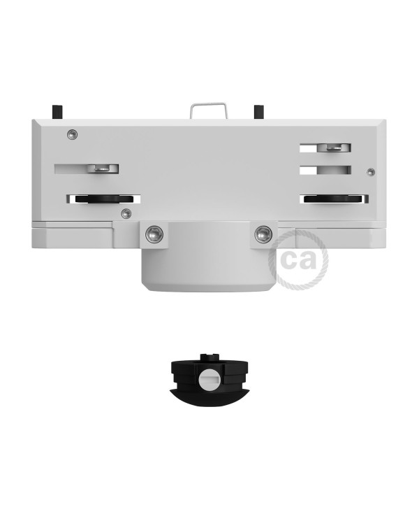 Multiadaptateur suspension Eutrac pour binaires triphasées en couleur blanc