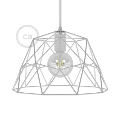 Abat-jour Cage XL Dome en métal avec douille E27