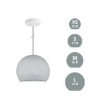 Lampe suspension avec abat-jour Cupola