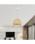 Lampe suspension avec abat-jour Cupola