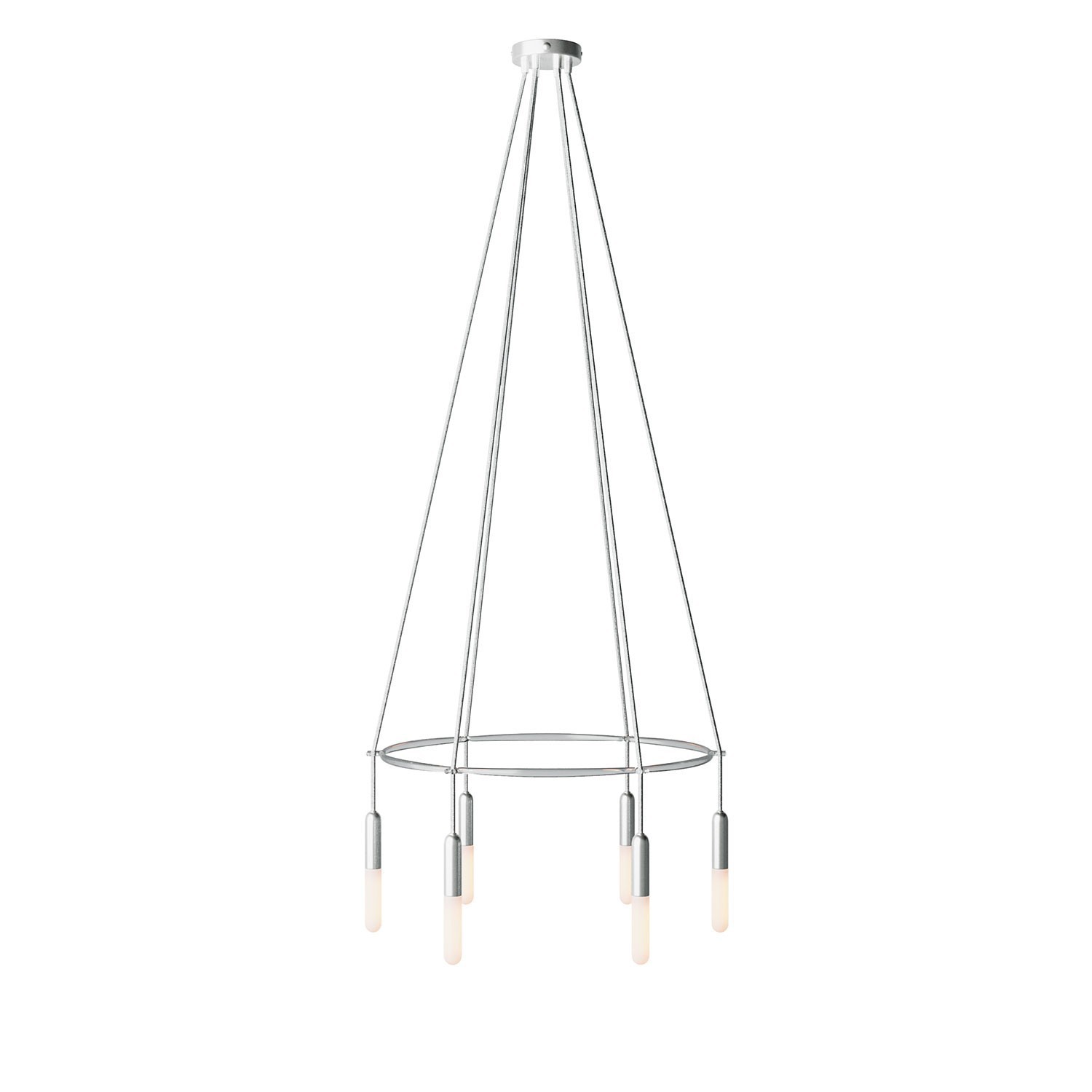 Lustre Cage avec 6 bras P-Light