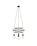 Lustre 3 Cage avec 4 bras Rodi