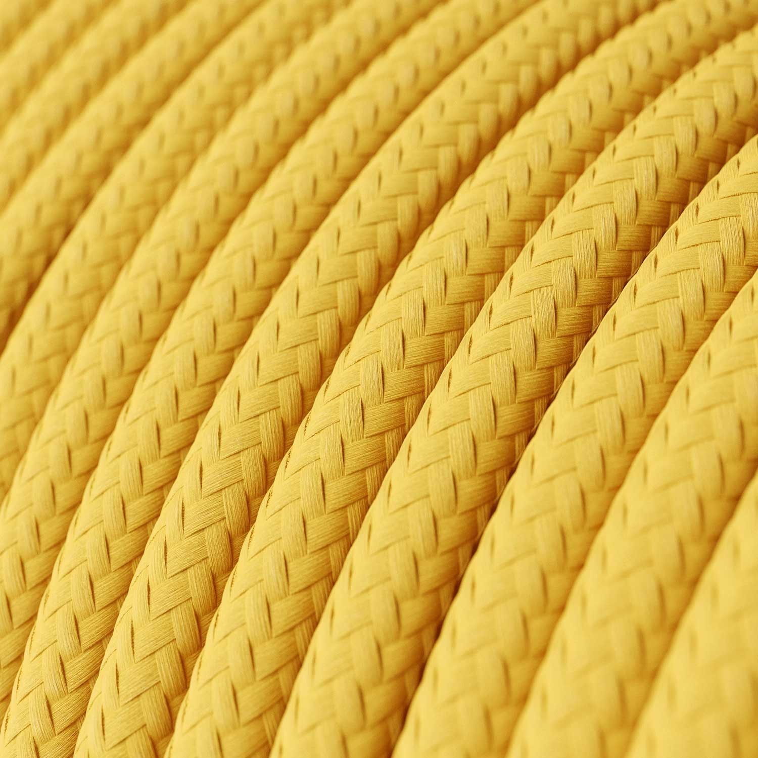 Suspension colorée en silicone avec câble textile