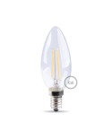 Ampoule Filament LED Olive 4.5W 470Lm E14 Claire 2700K