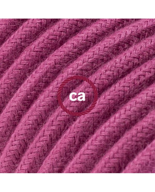 Rallonge électrique avec câble textile RC32 Coton Marc De Raisin 2P 10A Made in Italy.