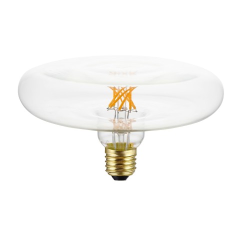 Ampoule LED DASH D170 Clear filament en spirale 6W 610Lm E27 2700K Dimmable