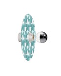 Lampe murale ou de plafond avec abat-jour à motifs géométriques  'Kaleidoscope' - Waterproof IP44