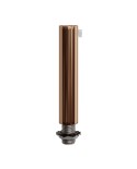 Serre-câble cylindrique en métal long 7 cm avec tige, écrou et rondelle