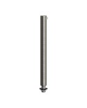 Serre-câble cylindrique en métal long 15 cm avec tige, écrou et rondelle