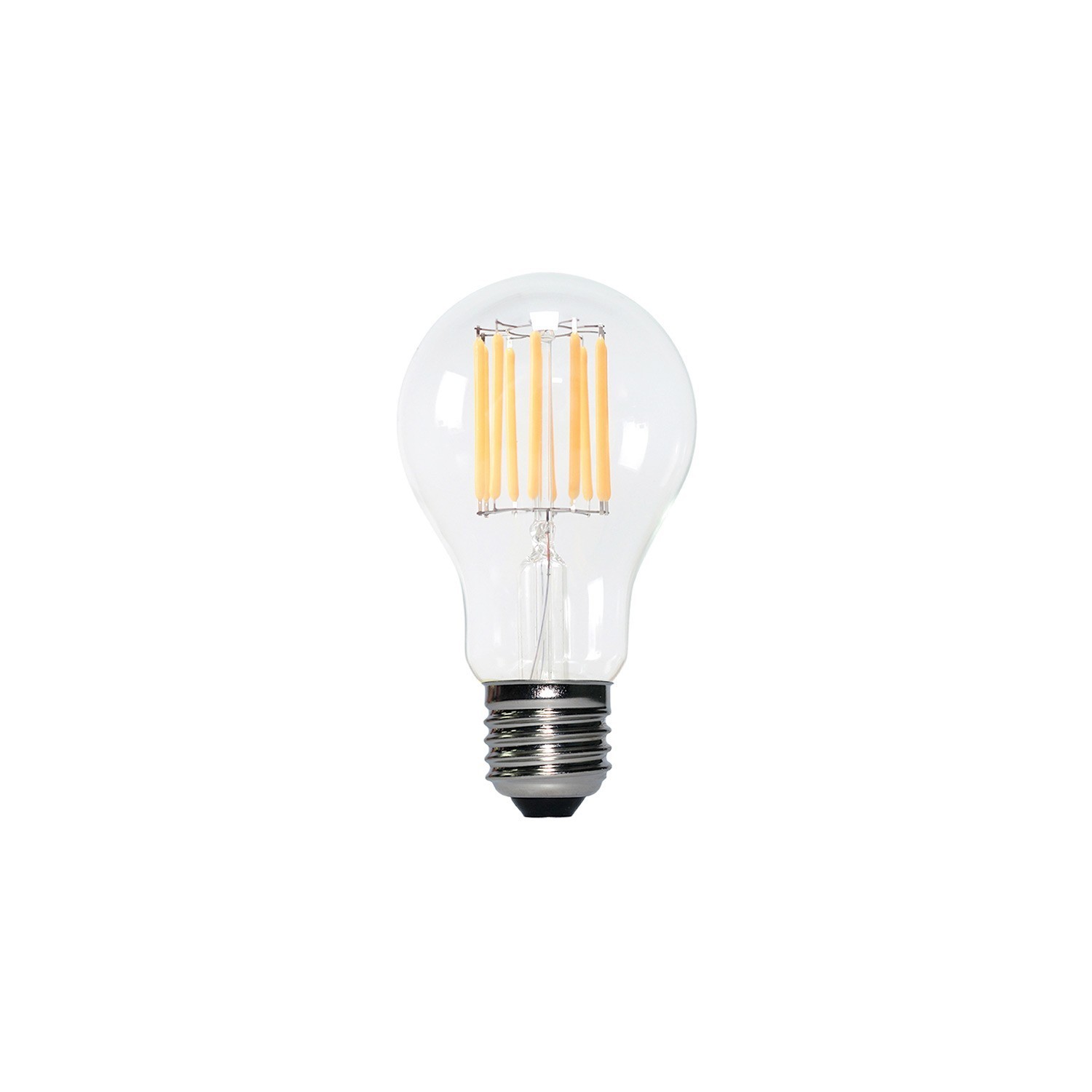 Ampoule LED Transparente B02 Ligne 5V Filament vertical Goutte d'eau A60 1,3W 110Lm E27 2500K Dimmable