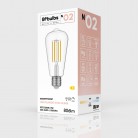 Ampoule LED Transparente Edison ST64 7W 806Lm E27 3500K Dimmable - N02